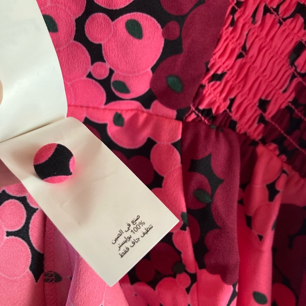 Kate Spade Bubble Dot Smocked Dress - Picture 7 of 9